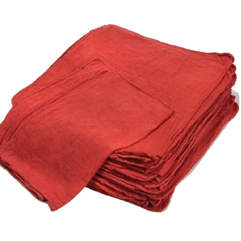 Small Red Cotton Shop rags cotton red towel