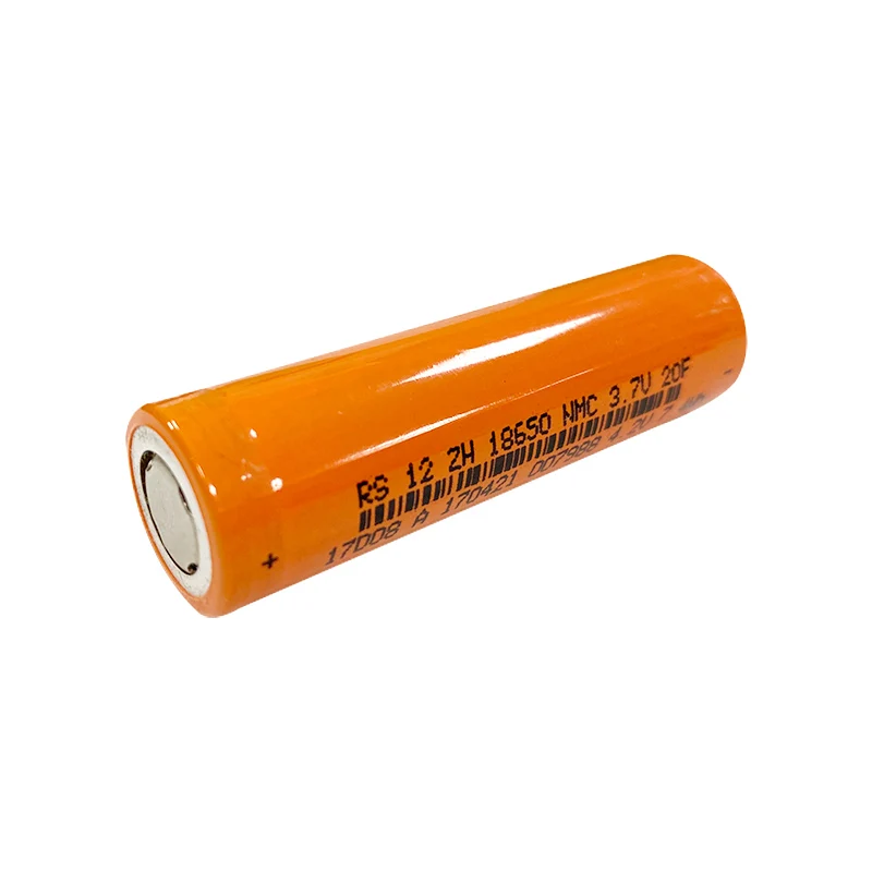 
3.7v 2000mah high capacity 18650 li ion rechargeable battery cells 
