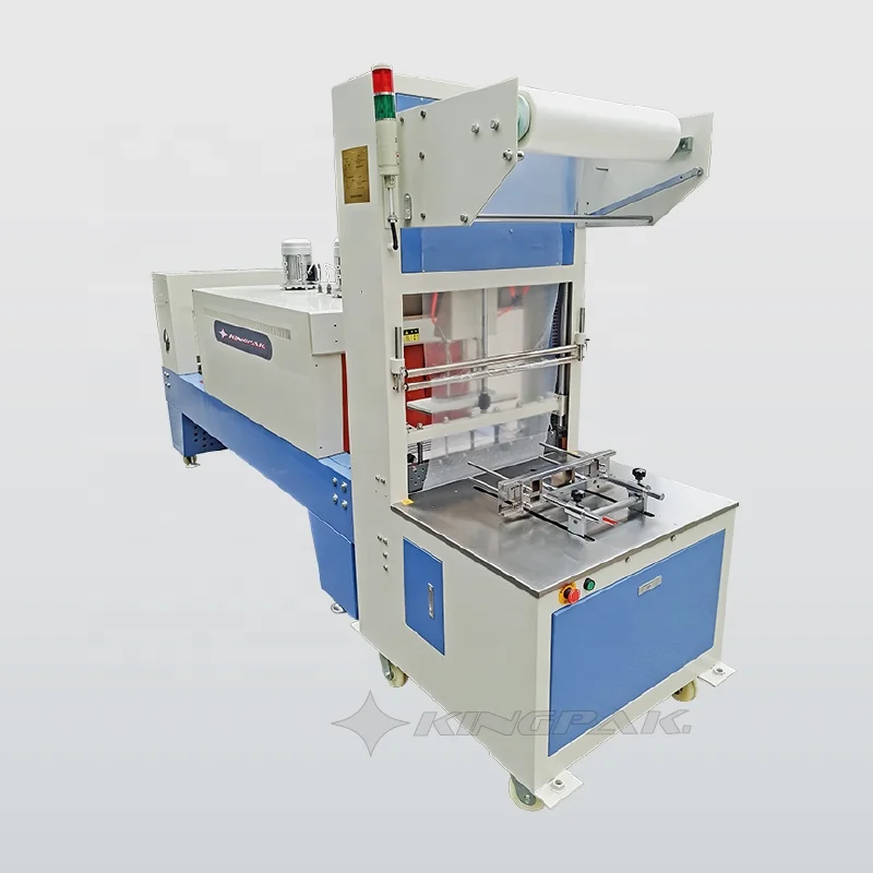 ST6030 Cuff-Style Sealing And Cutting Shrink Wrapping Machine For Pet Bottle Carton Box