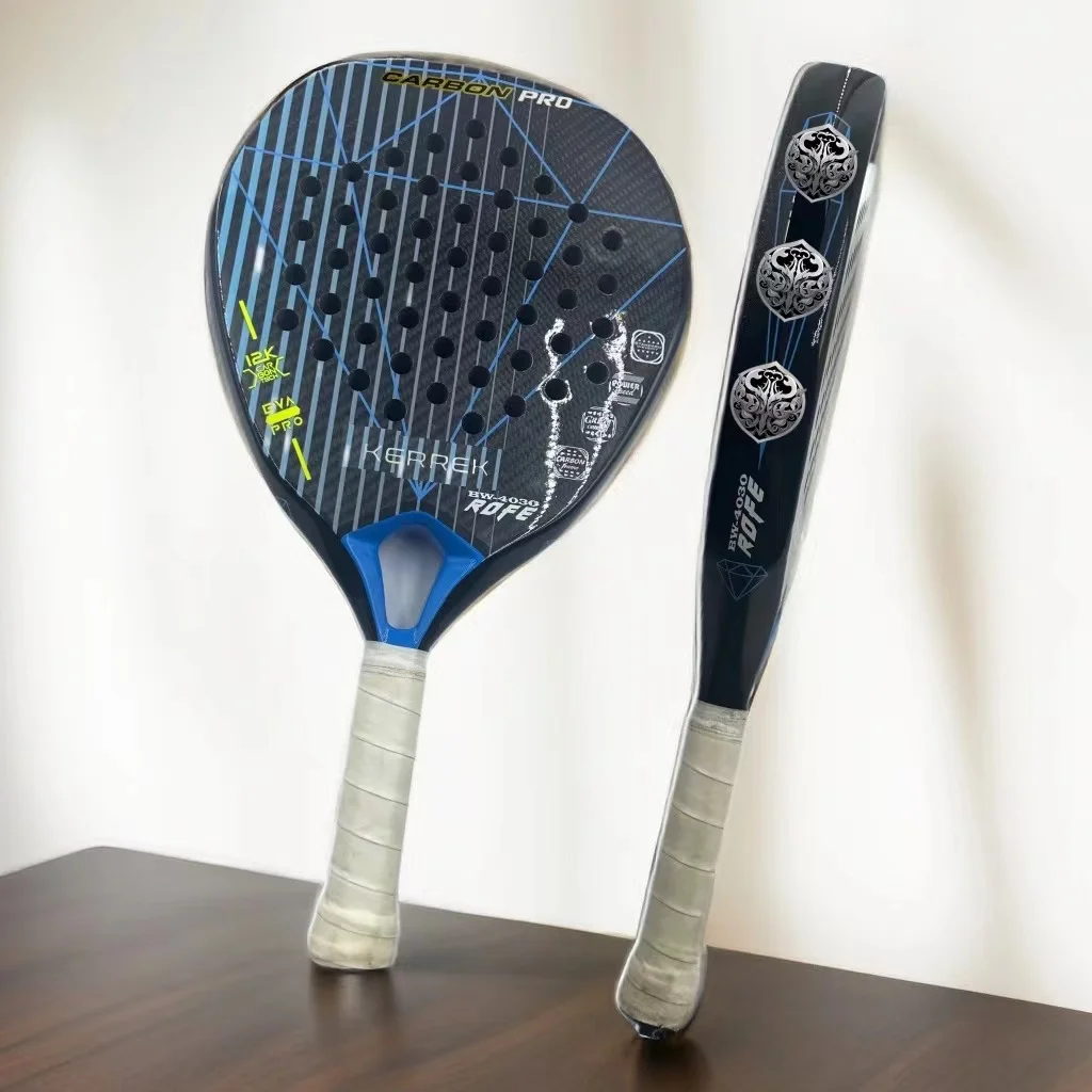 Factory Supply Factory Price Oem Customized Palas De Padel 3K 12K 18K Carbon Fiber Raquete Beach Tennis Rackets Padel Rackets