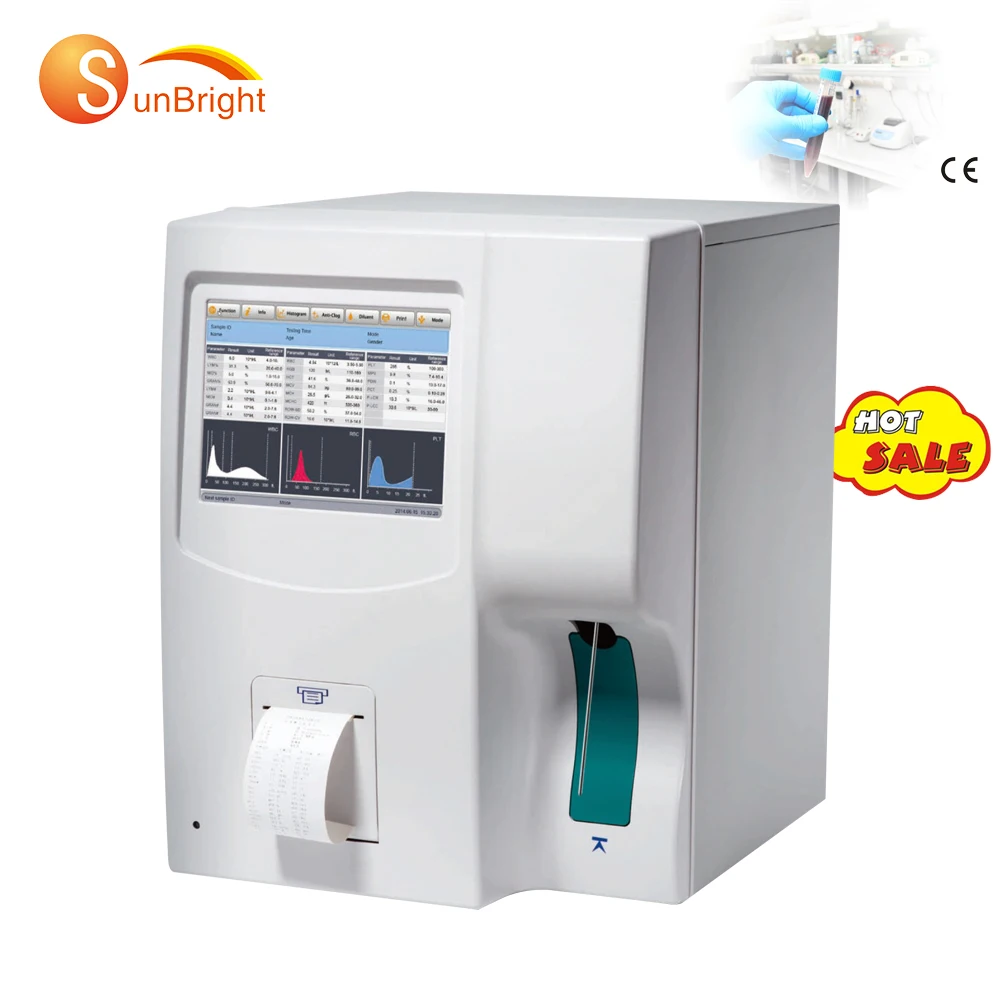Digital Hematology Analyzer device hot selling low price factory hematology machine