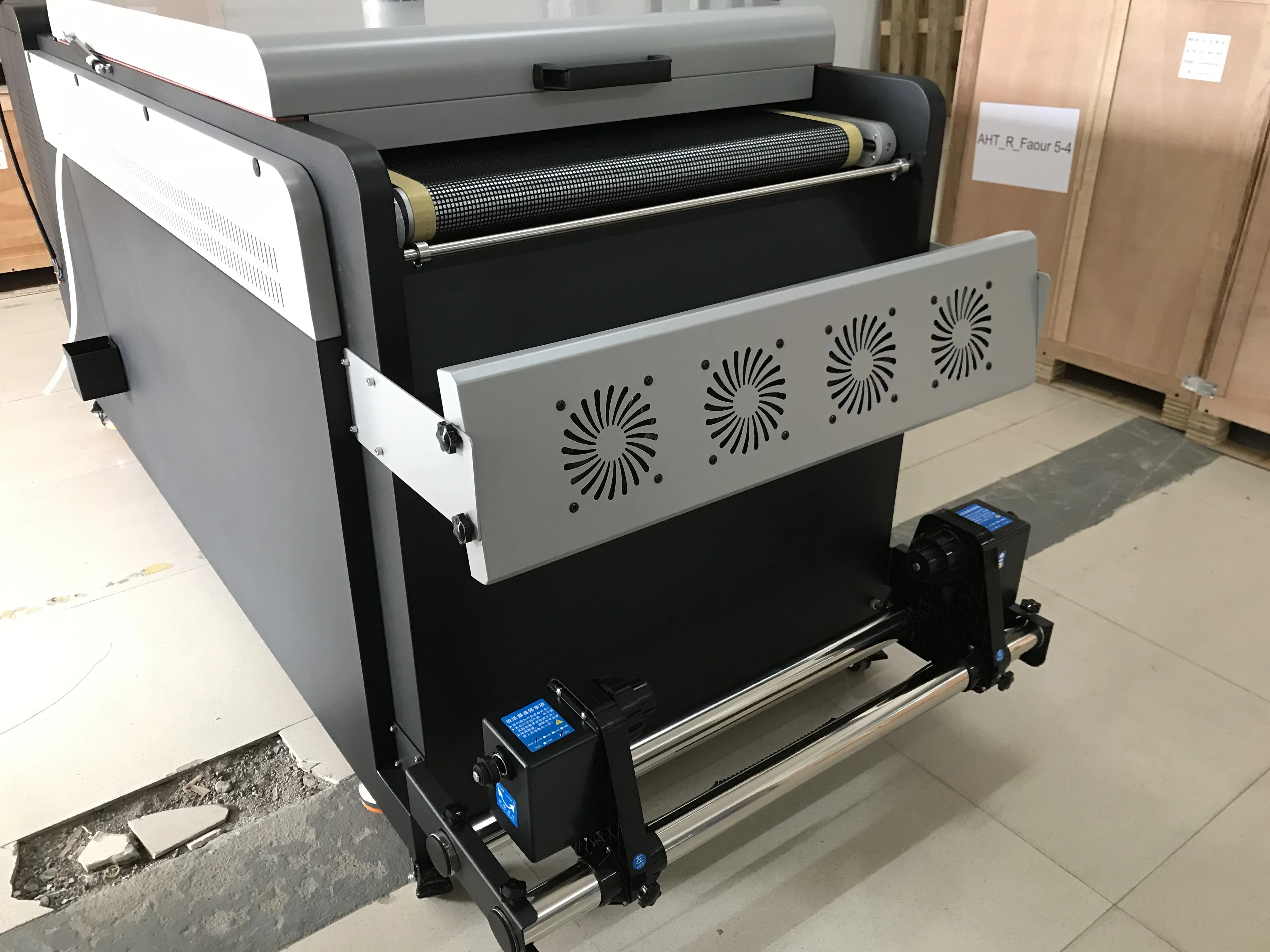 Automatic 4-Head DTF Printer Auto Powder Shaker Machine Large Format A1 Multifunctional 60cm Mesh Belt Heating Tube New