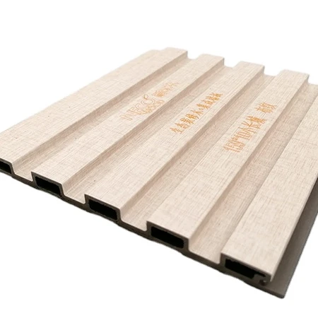 On Sale Water Proof Wood Plastic Composite Cladding Fluted Wpc Wall Panel