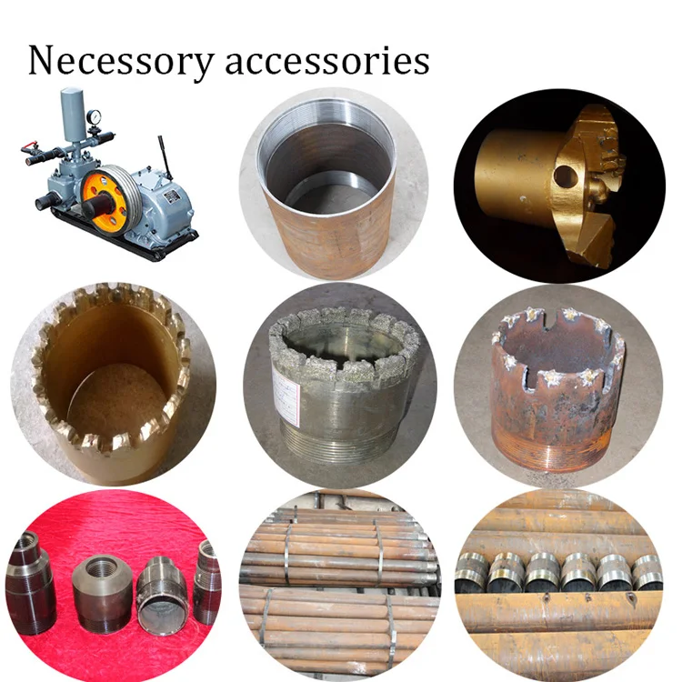 drilling rig oil well drilling bentonite drilling heads hydraulic drilling and tappinig machine