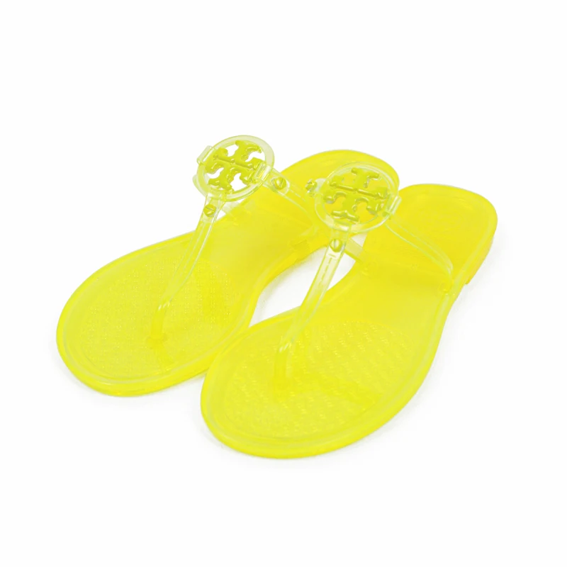 
Latest Design China Wholesale Slippers TB Designer Slides For Women Indoor And Outdoor PVC Jelly Sandals Beach Slides 