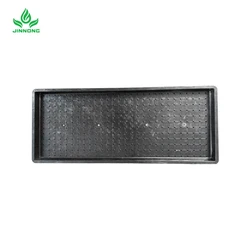 Best price food grade plastic tray factory direct sale 60*24.5*3.5cm plastic plant seedling tray from china