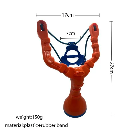 Wholesale Custom Outdoor Winter Sports Toy Plastic Slingshot Snowball Blaster