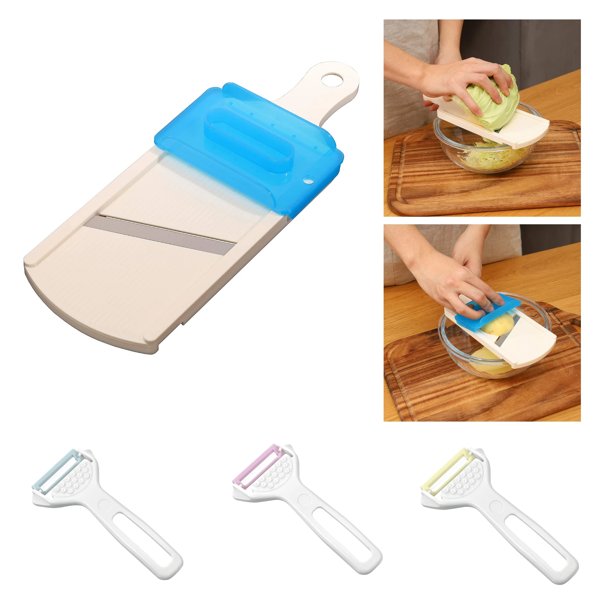 Ceramic Peeler Hand Rapid Multi Function Vegetable Cutter Slicer