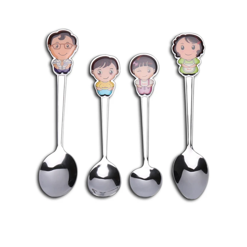 Custom small metal fancy Tea Coffee Ice Cream Spoon