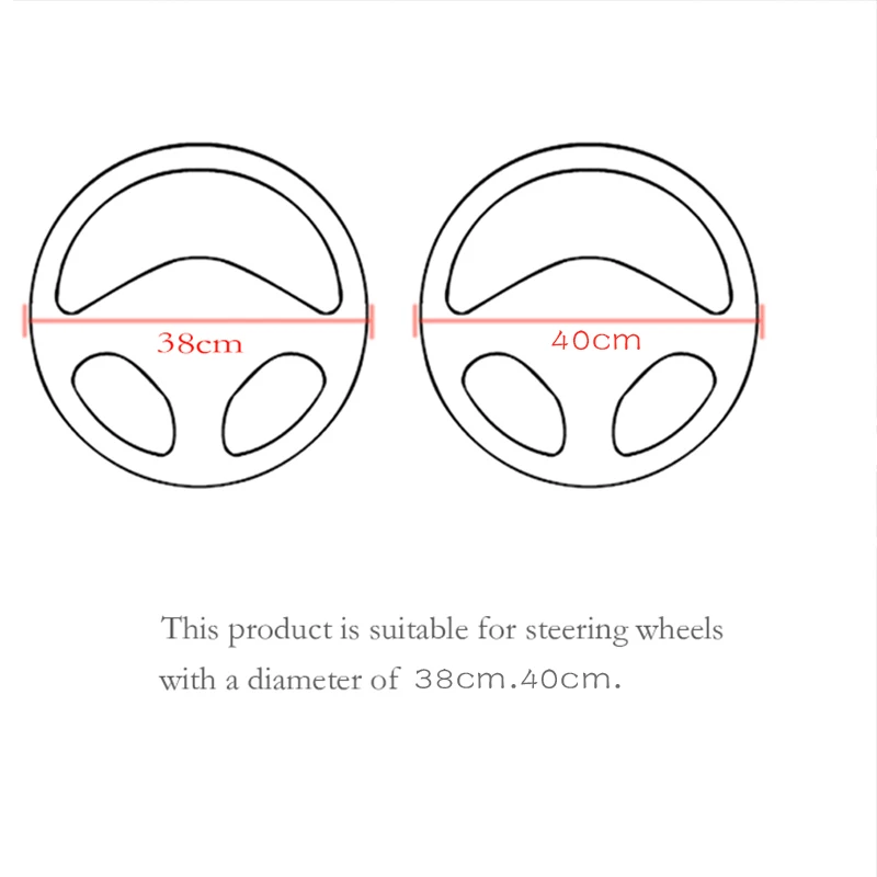 Dedicated for Jeep Steering Wheel Cover Wrangler JK Grand Cherokee Renegade Gladiator Carbon Fiber Auto Interior Accessories