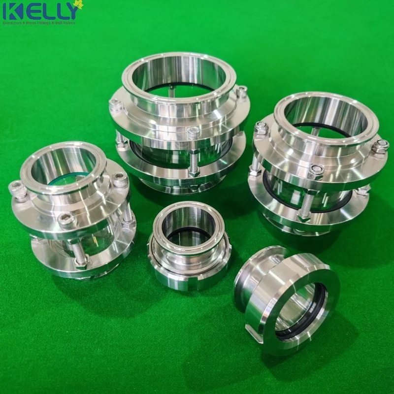 Stainless Steel Tri Clamp Short Type Sight Glass Use for Closed Loop