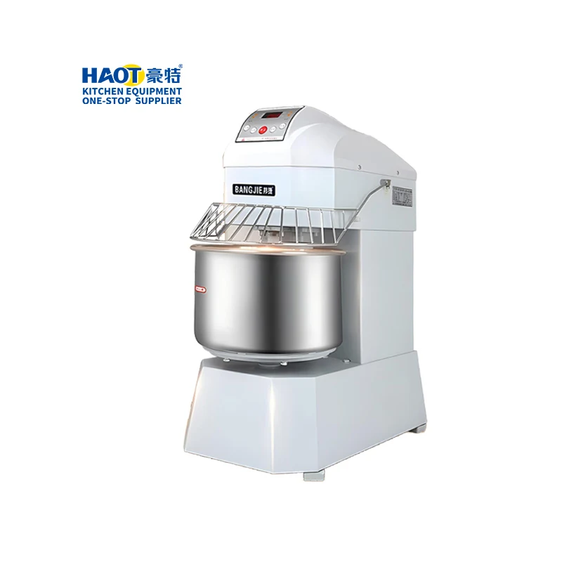 Big Spiral Pizza Bread Flour Industrial Dough Mixer With Removable Bowl Mixer Machine  50Kg 100Kg For Bakery 200L Commercial