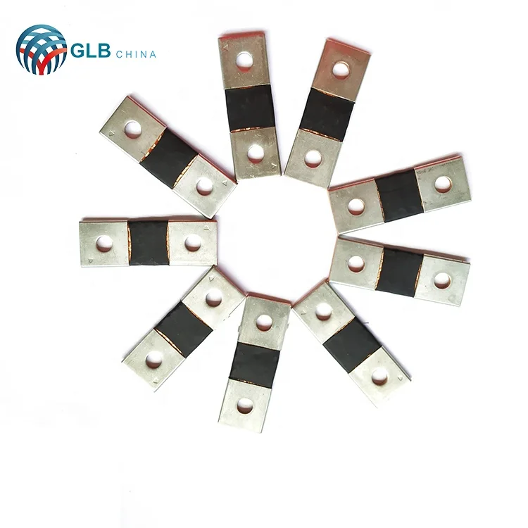 High Quality Earth strap Cu-ETP L200 Flexible Braided Copper Connector Flat Connector