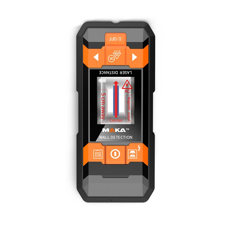2IN1 Multifunctional laser rangefinder wall detector scanner