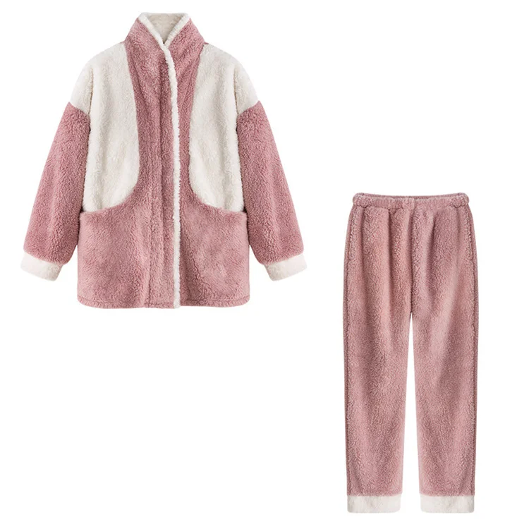 Дешевые пижамные комплекты женская одежда для сна домашняя женские модные из 2 предметов больших размеров женщин