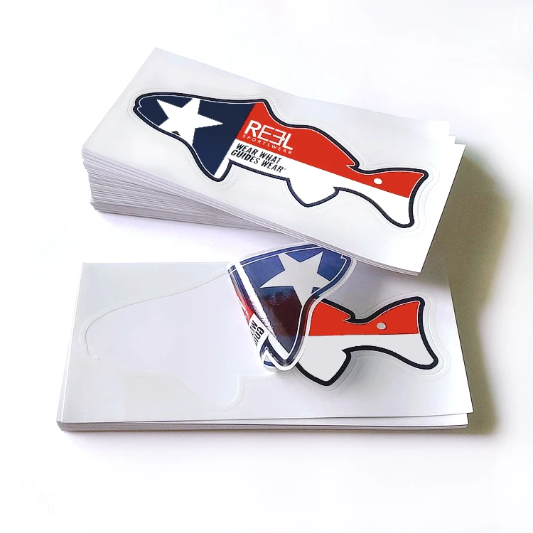 Custom Clear Labels Printing waterproof clear transparent stickers