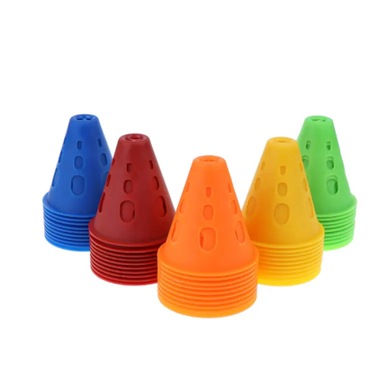 Colorful Plastic Soccer Training Marking Mini Football Soccer Cones Training