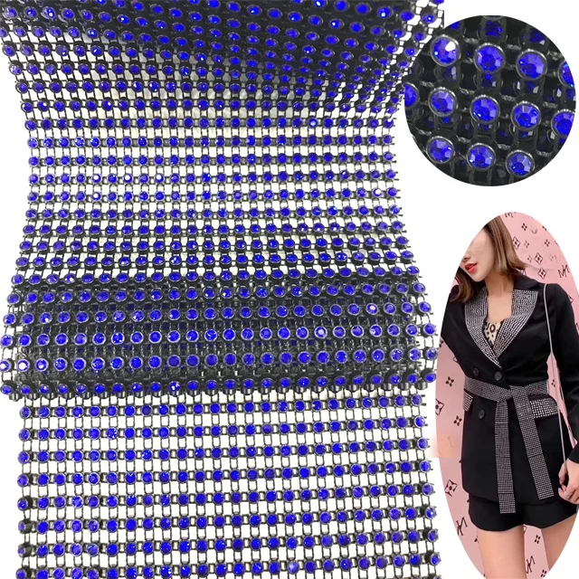 Ножничная резка, гибкая растягивающаяся сетка из настоящего хрусталя, 24 ряда, Алмазная сетка, рулон для свадебного торта