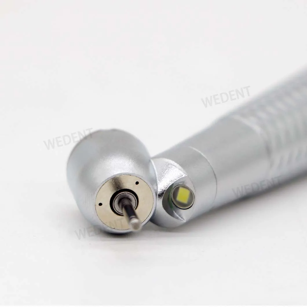 Surgical Implant Handpiece Back Cover Exhaust 45 Degree Air Driven High Speed Dental Handpiece Push Button Type