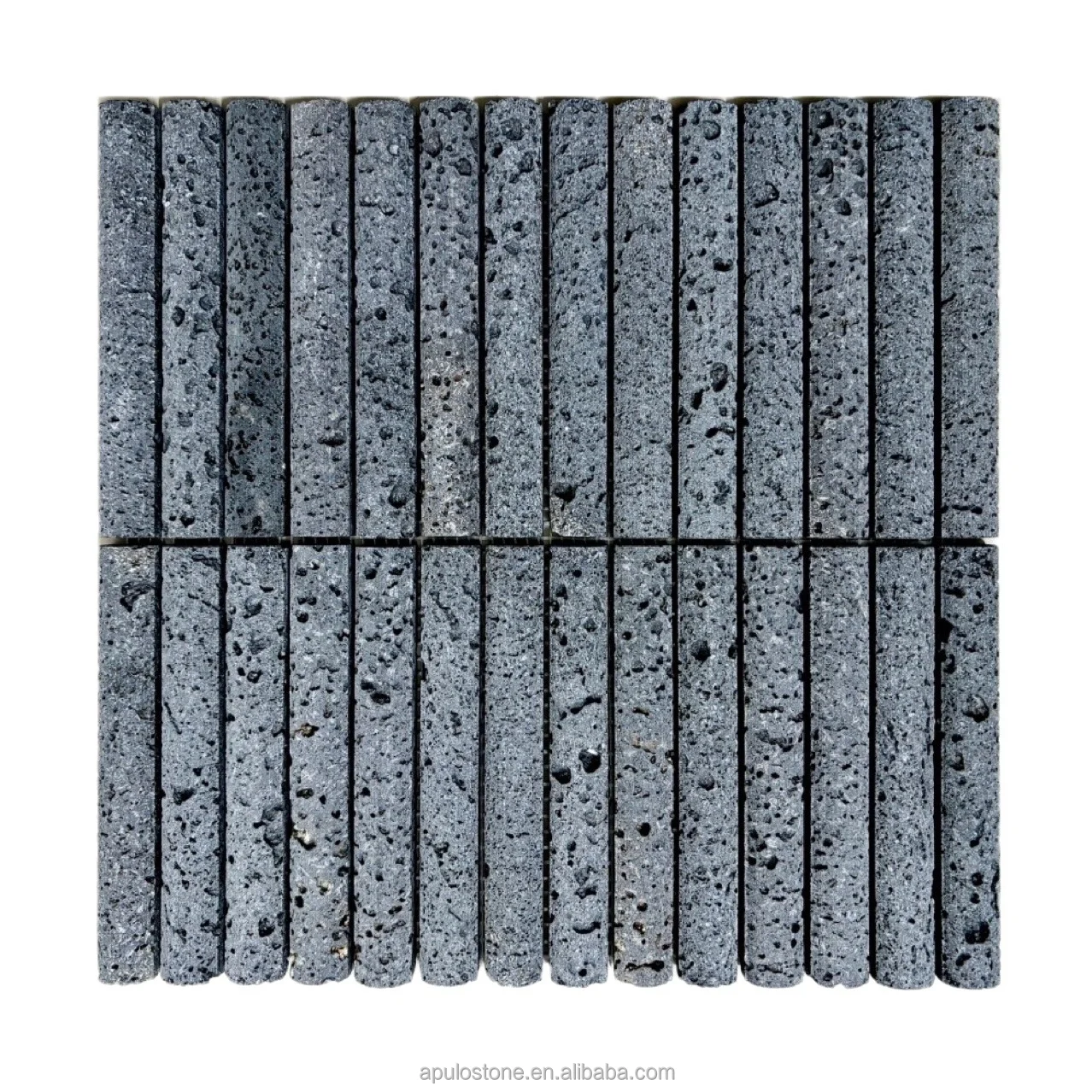 Factory Price Beige Travertine Tile Concave Marble Tile For Island Decoration Natural Flute Marble Design Travertine Marble