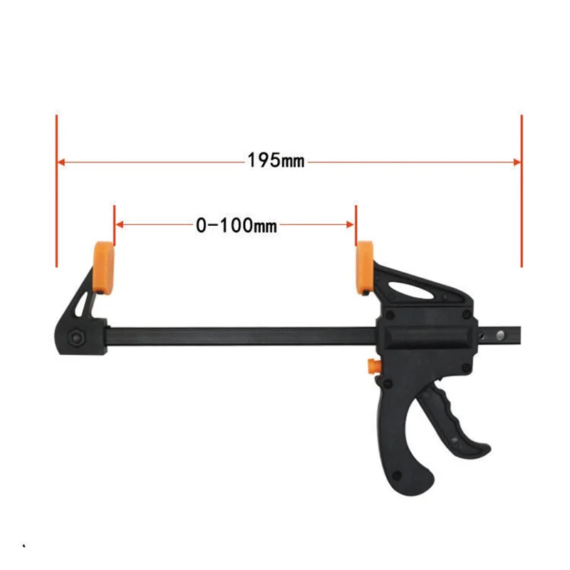 Clamp Mini Small Craft Wood Grip Barbell Lock Collars Woodworking F Bar Clamp