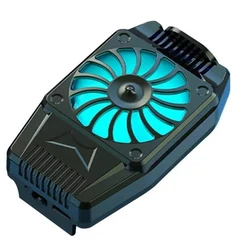 Gaming Phone Cooler Mobile Cooling Pad Portable Phone Holder mini Cell Phone Cooler Fan For Smartphone Games Radiator
