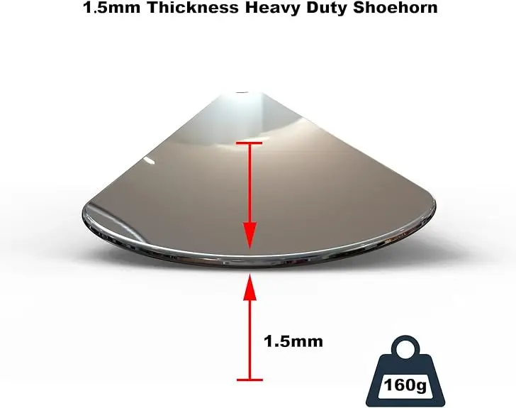 Высококачественный металлический рожок для обуви из нержавеющей стали с длинной ручкой рожки мужчин женщин детей пожилых людей