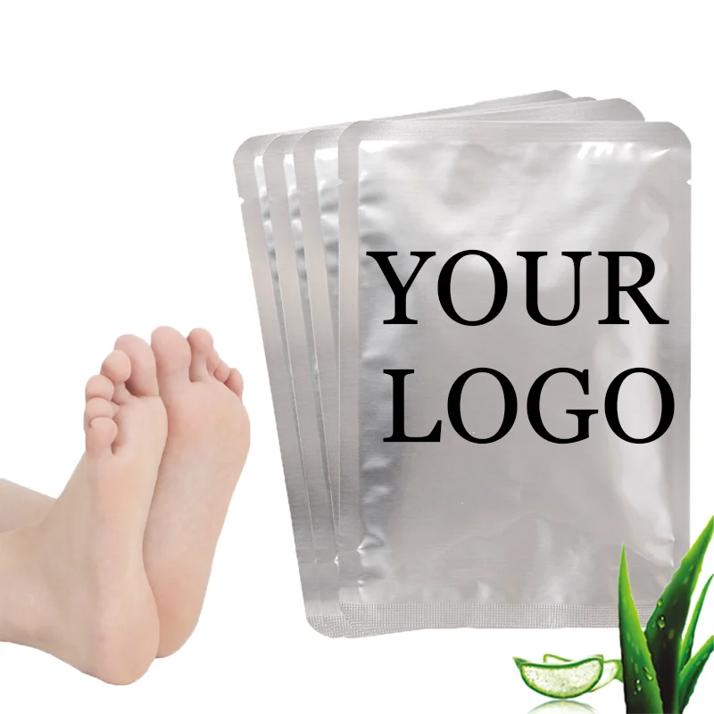 OEM private label plant extract remove smelly socks type peeling foot moisture mask