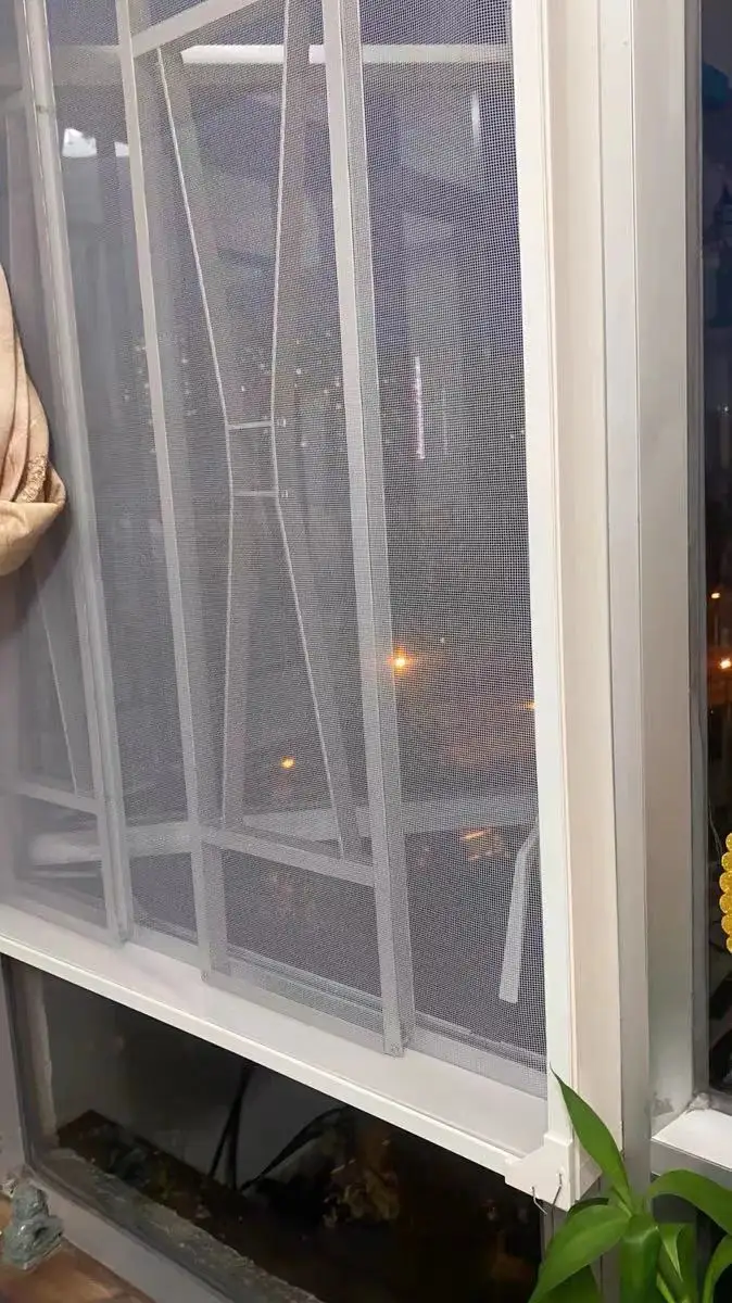 PVC Thickened Frame DIY Magnetic Window Screen for Shutters Casement Windows