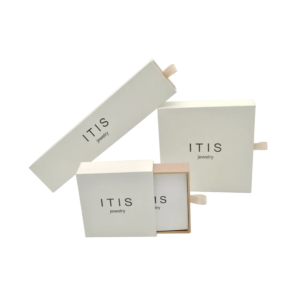 Custom logo luxury paper box jewellery packaging for jewellery