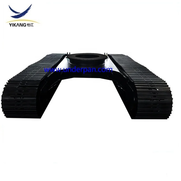 Crawler track undercarriage for 5 ton 10 ton 15 ton 20 ton 25 ton 30 ton rubber or steel drilling rig excavator machinery parts