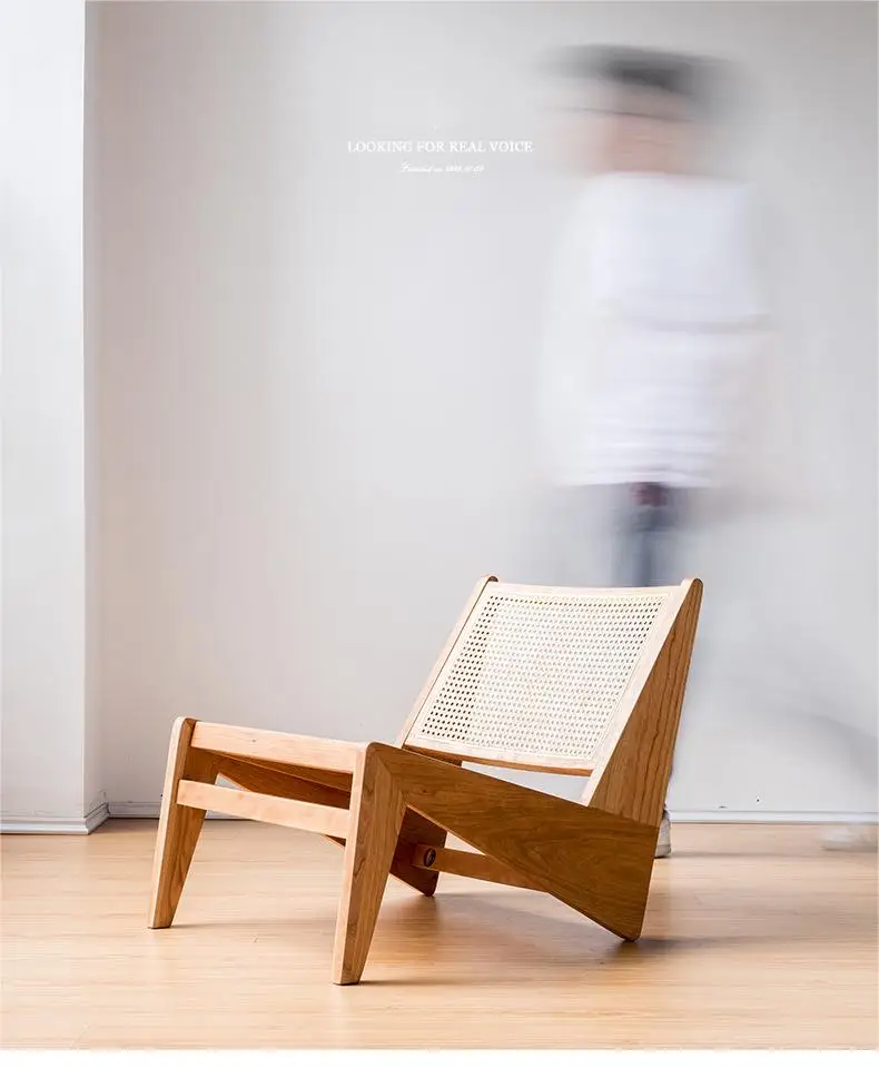 New luxury modern chic Italian solid wood walnut living room bedroom hotel single seat leisure sofa chair