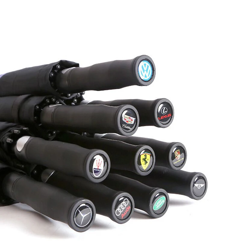 Hot Selling Durable custom logo comfortable handle golf umbrella man windproof 2-3 person big straight umbrella