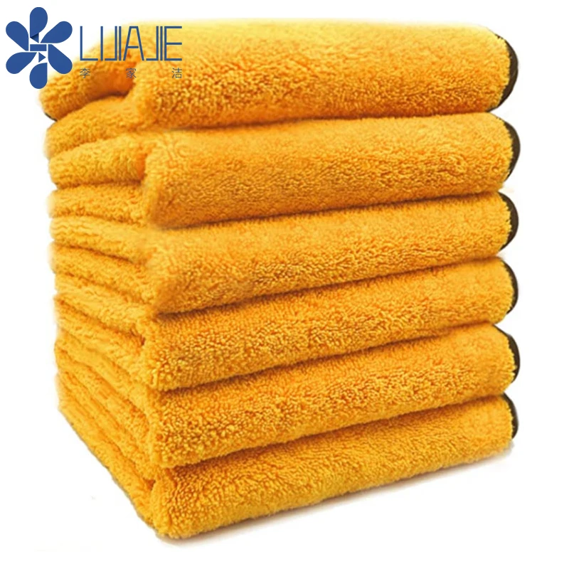 Niaona  Custom Microfiber Cleaning Cloth Rags Polyamide Absorbent Window Cleaning Towel for Car and Bathroom Kitchen Towel Use