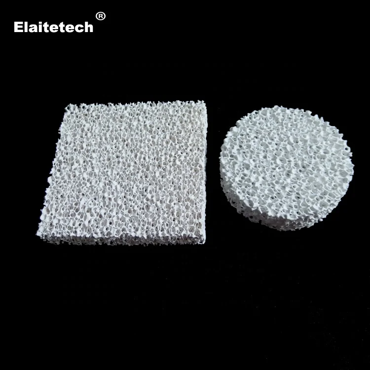 Aluminum casting industry porous ceramic foam filter for aluminum rolling sheet casting