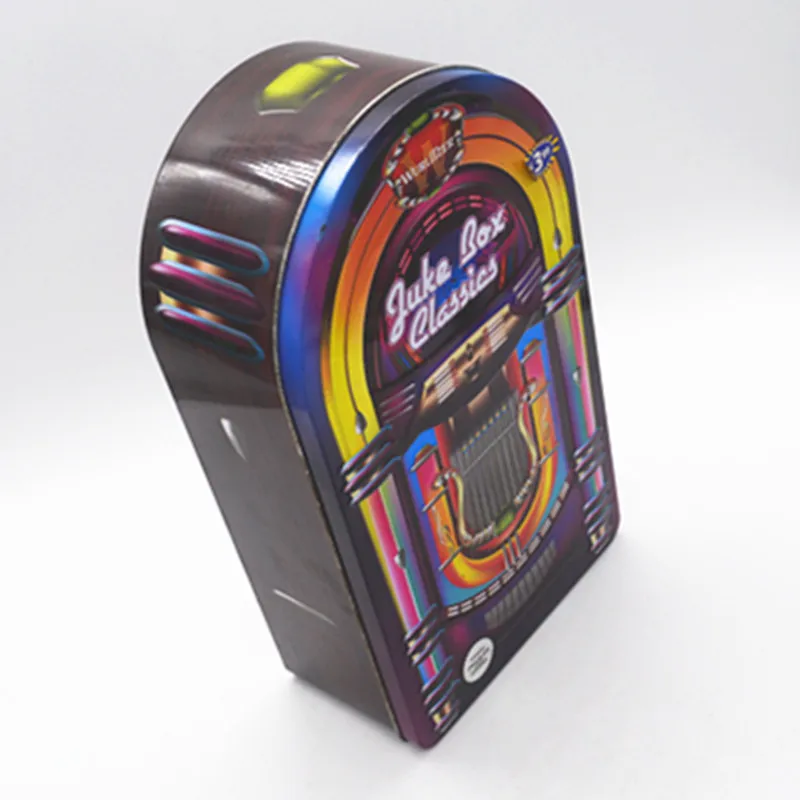 Custom shaped iron box Special Luxury Candy Packaging Gift Boxes With