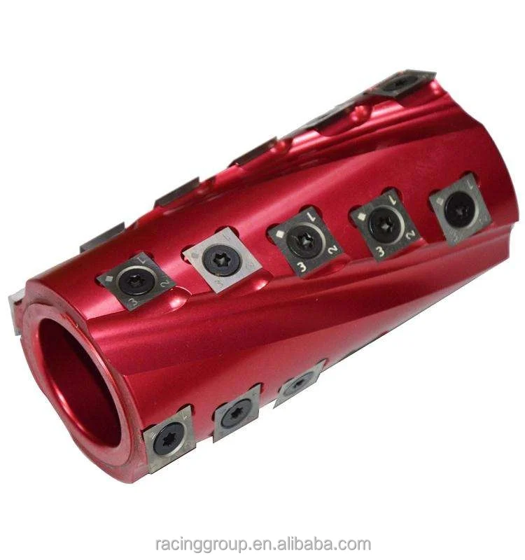 Woodworking Tool Planer Jointer Cutterhead Supplier Wood Customized Spiral Helical Cutter Head Manufacturer