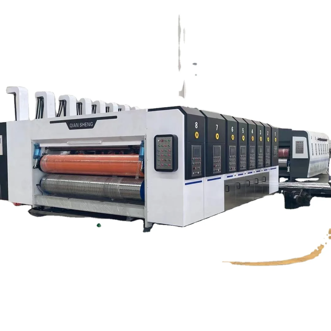 flexo printer slotter die cutting machine rotary slotter machine flexo printing machine for carton box