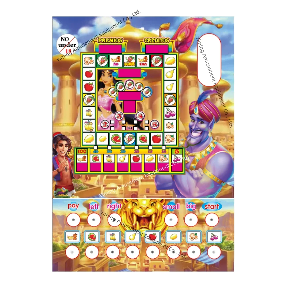 YM лидер продаж Mario 1 Фруктовый Король 3 5 игровая настольная печатная плата акриловая доска игровой комплект с монетоприемным управлением