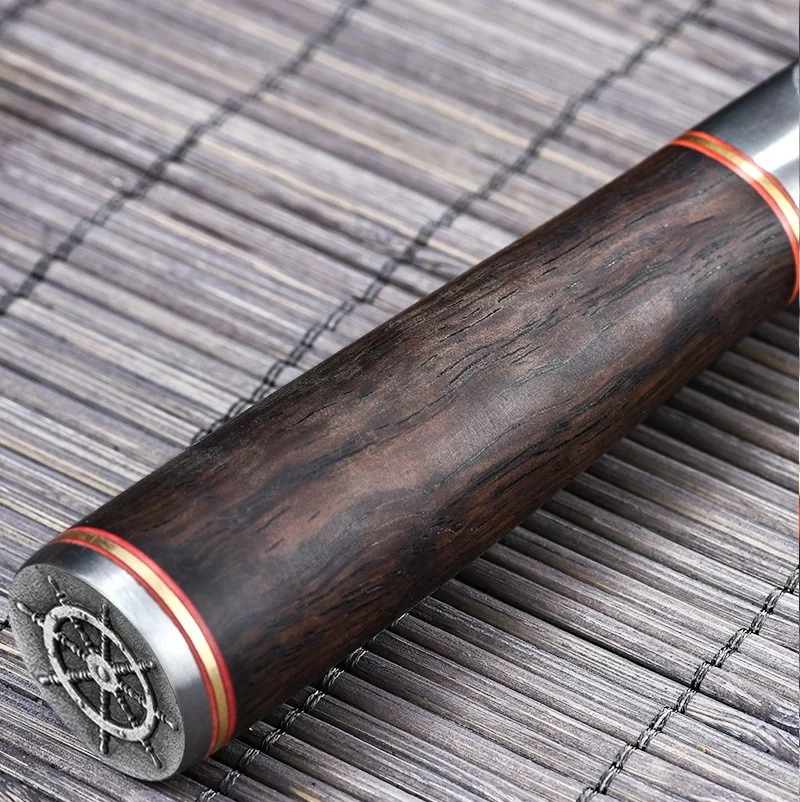 Japanese carbon steel 5Cr15MOV chef kitchen knives cleaver Nakiri meat slcing skinning 6' hammer forged butcher knife