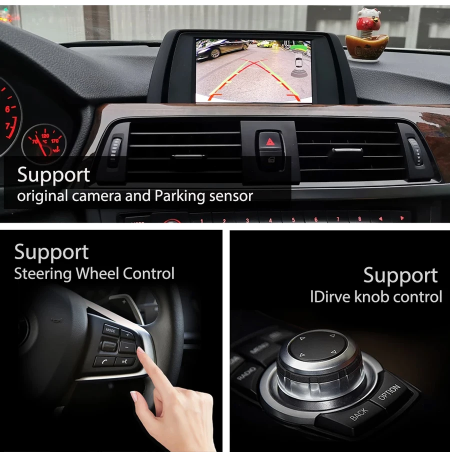 Беспроводной Apple CarPlay Android автомобильный интерфейсный декодер для BMW E60 E70 E71 E84 F01 F02 F10 F11 F20 F25 F26 F30 F31 NBT CIC