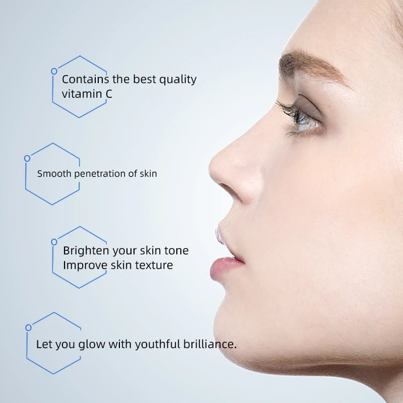 Cosmetic Wholesales Poreless Reduce Fine Lines Dark Spots Removal Glow Serum Copper Peptide Facial Serum