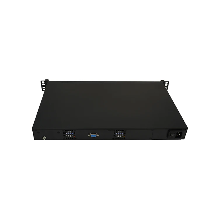 Cheap Firewall Mini PC Sever Pfsense J4125 Processor 1u Rack Mount Soft Router Network Firewall Chassis with 6 Lan Ports