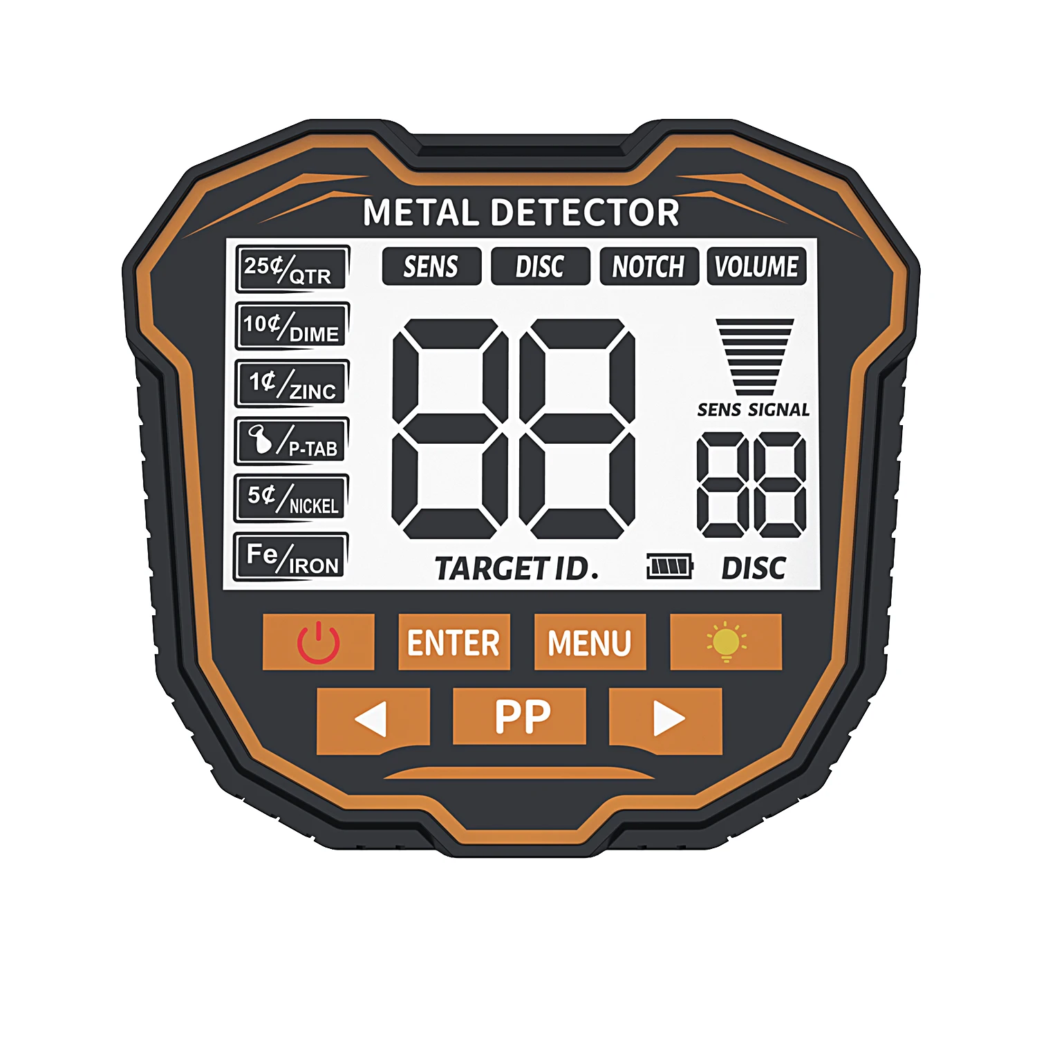 GT932  High Sensitivity Gold Detector   4 Adjustable Modes Stable Performance for Detecting Gold Coin Beach treasure hunter