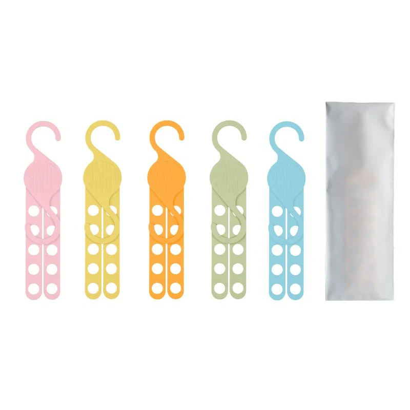 
Travel Foldable Cloth Hanger wonder magic multiple use Adjustable hangers magic hangers for clothes 