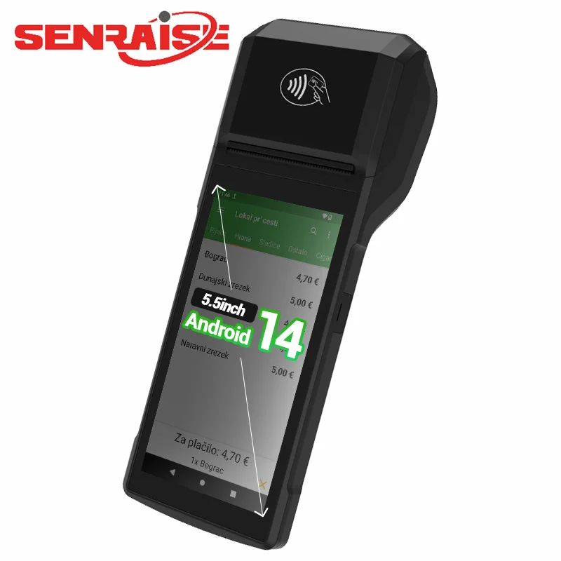 Прямая с завода Бесплатная система SDK Android 14 Pos машина программным обеспечением
