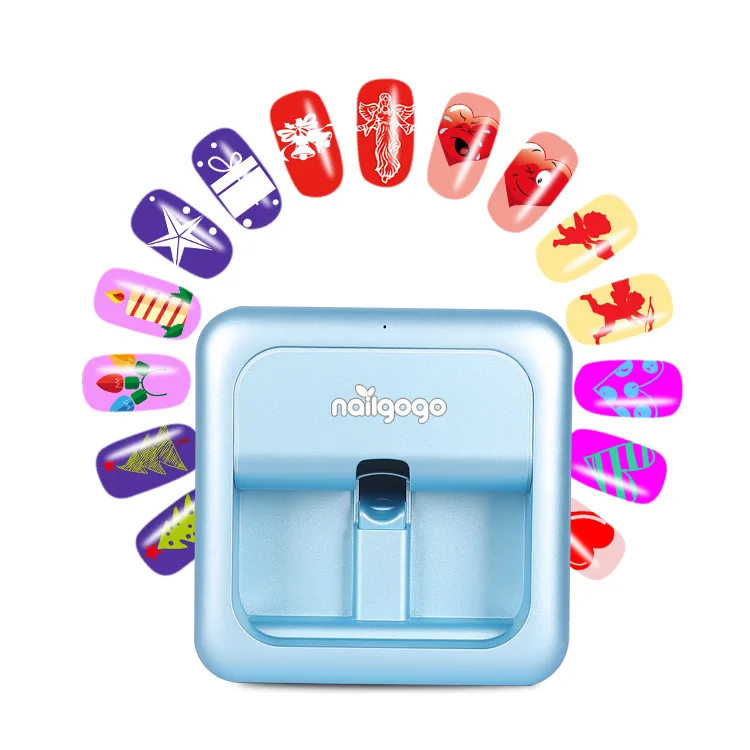 Best Factory Nail Printer Price Portable Intelligent Wifi DIY Nail Printer for Nail Art