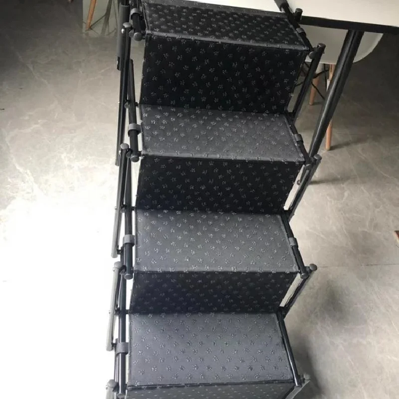 Dog Stairs Dog Steps For Cars Pet Folding Foldable Dog Ramp Pet Camping Stairs