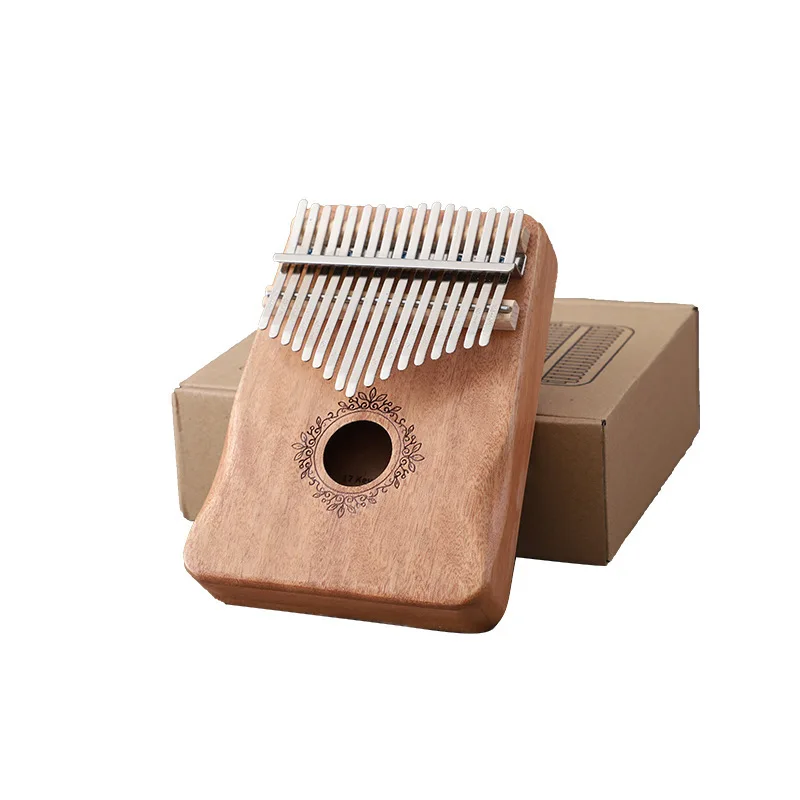 Gifts for children Nanzhu wood 17 key kalimba diy wooden kalimba Custom LOGO