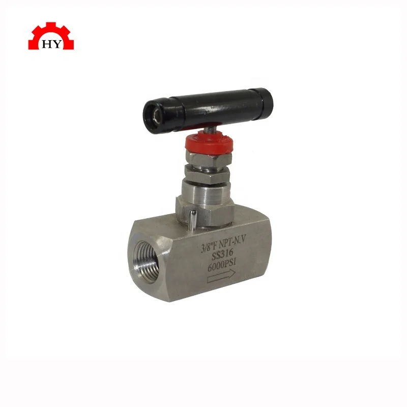 Stainless steel 304 female bsp thread high pressure cryogenic needle valve